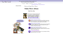 Desktop Screenshot of online-albums.com